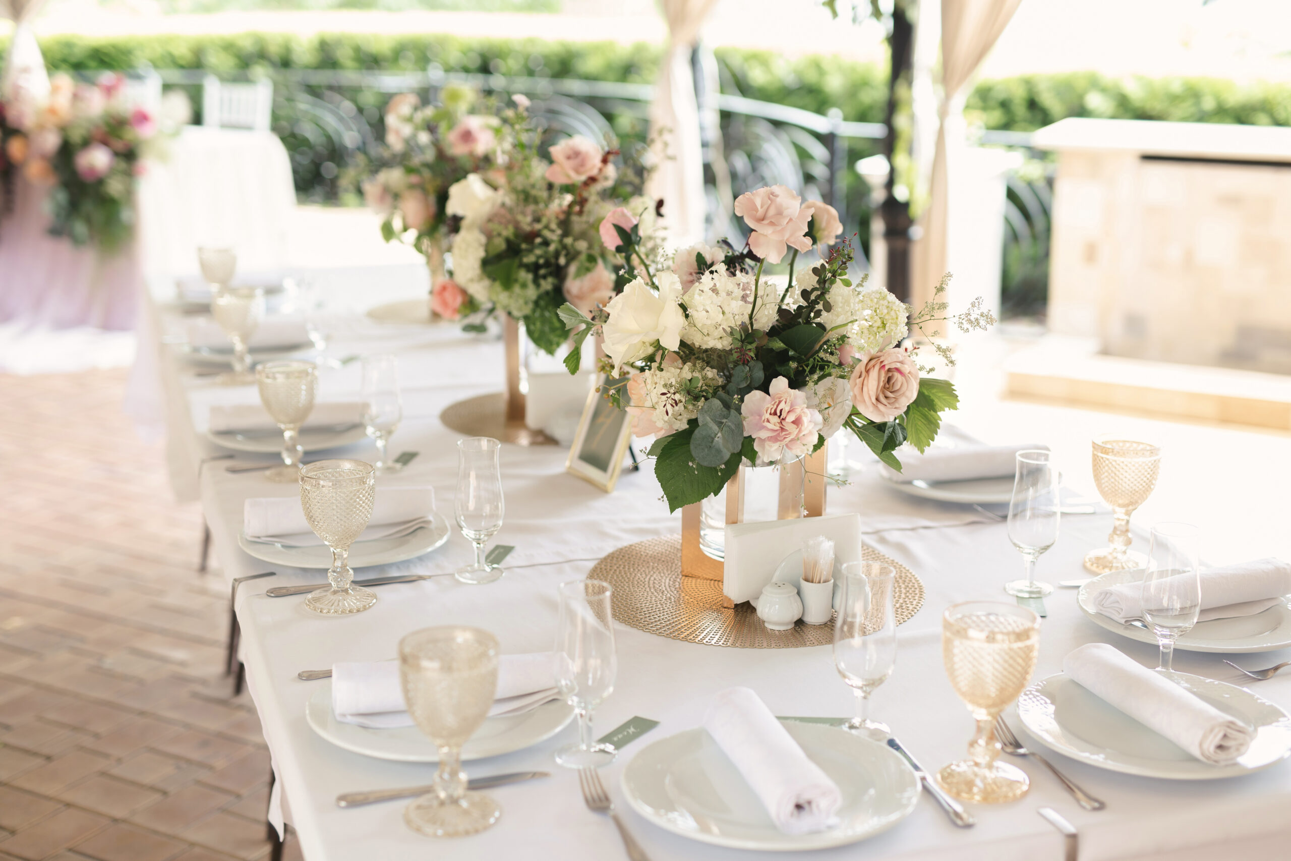Hochzeit Tischdeko Blumen Hochzeitsplanerin Christine Hoferer